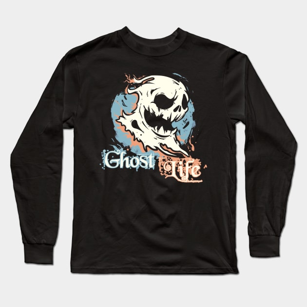 Ghost Life Long Sleeve T-Shirt by Dead Is Not The End